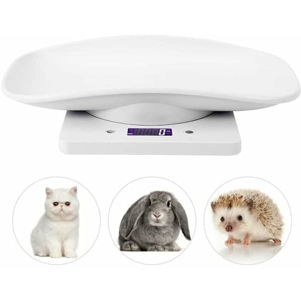 Mini Pet Scale, Electronic Scale, Electronic Kitchen Scale, Tray, Electronic Pet Scale