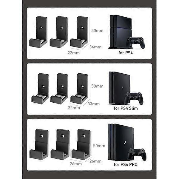 Sopii PS4-konsolin seinätelineeseen PS4 Pro PS4 Pro