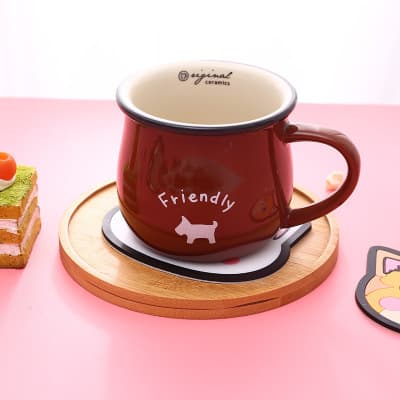 Kattkop Silikone Måtte - Gummimåtte til Vinflaske, Glas,