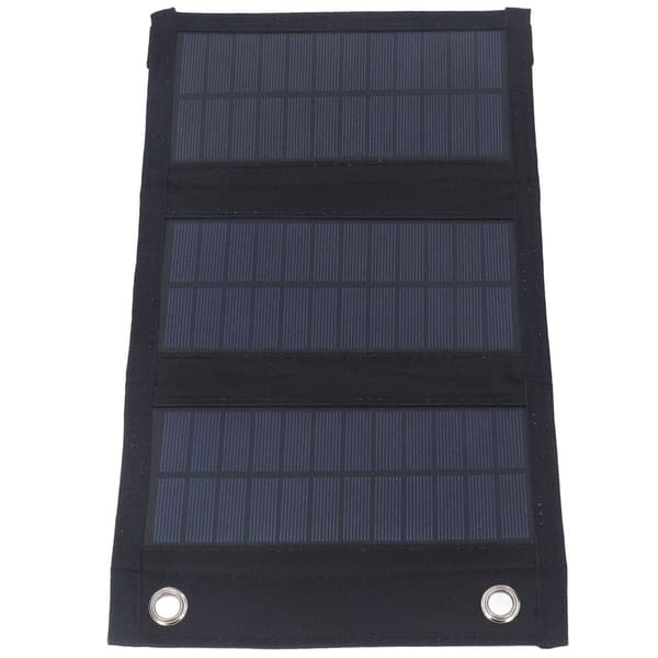Sammenfoldeligt solcelleopladningspanel med USB-interface, 5V udgang KLB