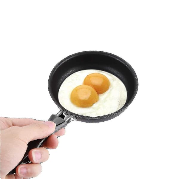 Mini Stegepande, 12cm, Jernpande, Non-stick Belægning