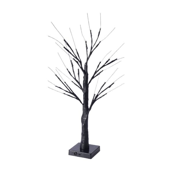 Easter Decoration, Warm White Battery Operated Timer Easter Tree, Illuminated Birch Tree with LED Lights, Artificial Tree Light for Easter Decoration 60cm