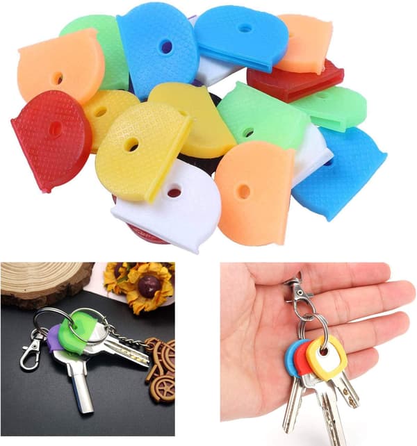 Key Covers Flexible Key Caps, Flexible Key Head Covers for Easy K