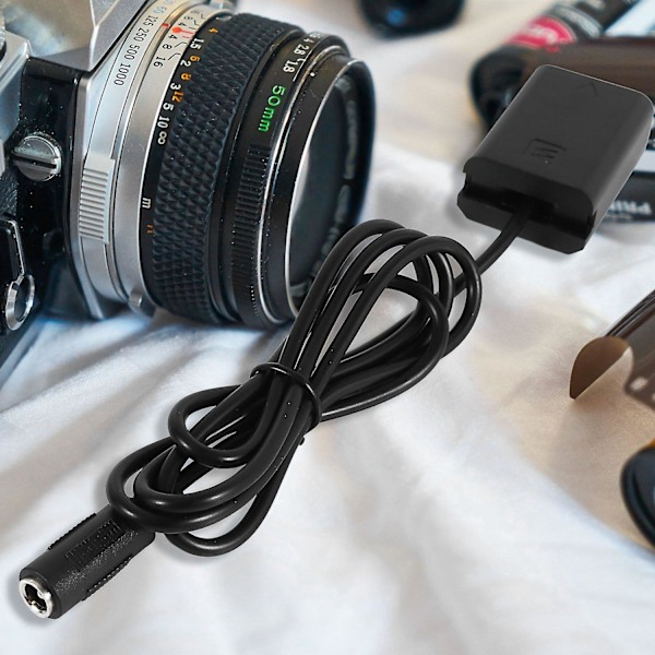 Dummy Batteri NP-FW50 + 5V 3A USB Strømadapterkabel med AC-adapter til erstatning af AC-PW20 til N