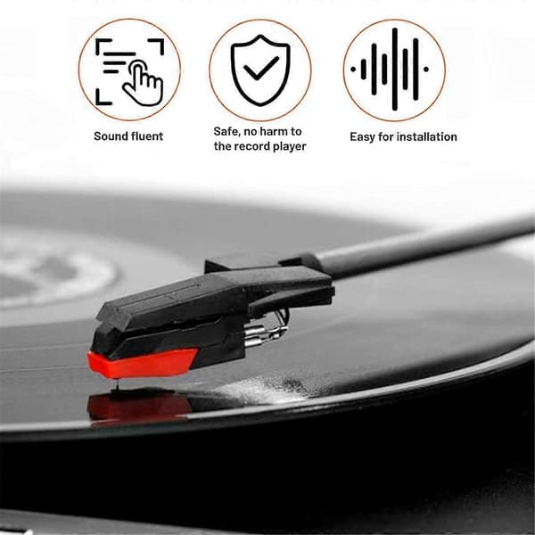 New Phonograph Ruby Stylus Turntable Stylus Vinyl Player Non-Moving Magnet Stylus Stylus Audio