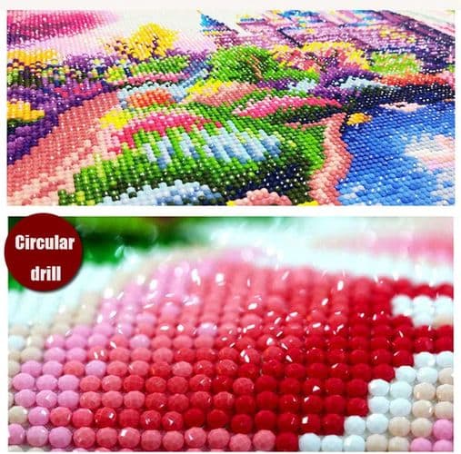 Diamantmaling DIY 5D Diamantmaling Rhinestone Billeder Kunst Håndværk til