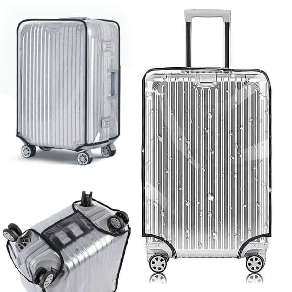 Transparent PVC-plastskydd för resväskor, 18-30 tum 18 inches