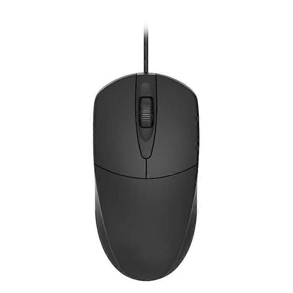 MS121 Mus Unik Ergonomisk Design ABS USB Kablet Optisk Mus for Datamaskin
