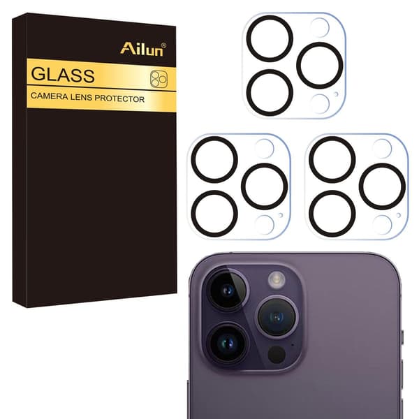 3-paknings kameralinsebeskytter for iPhone 14 Pro 6.1 \" &