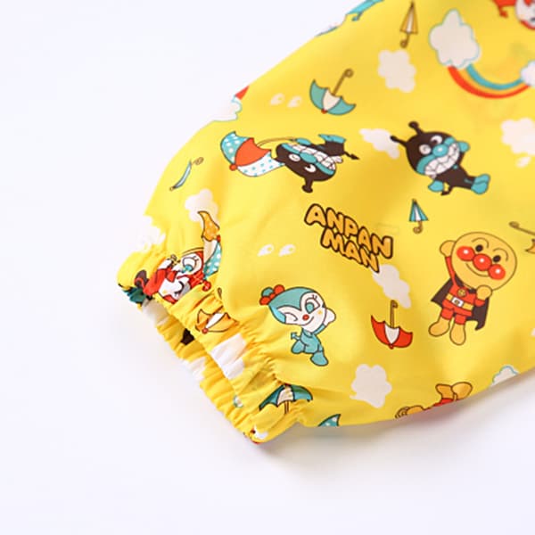 1-pack Anpanman barnregnrock med skolväska, transparent