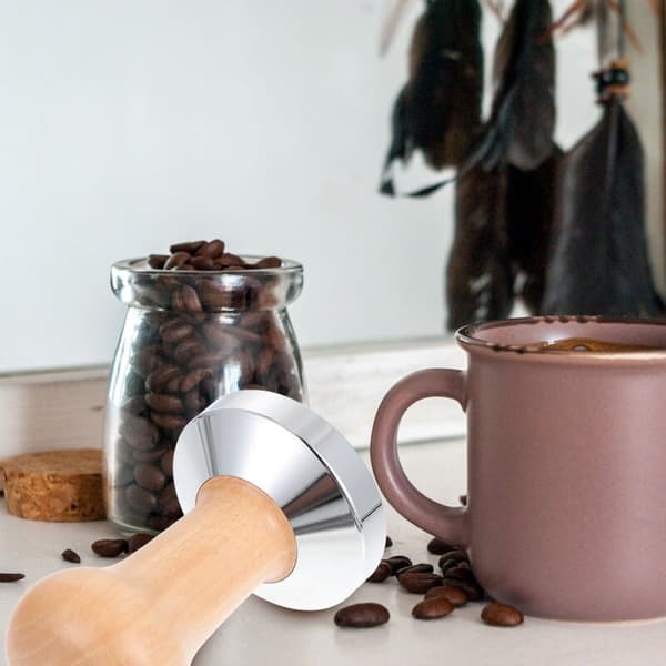 1 pc Portable Coffee Tamper for Home Espresso, Compatible with Most Coffee Makers