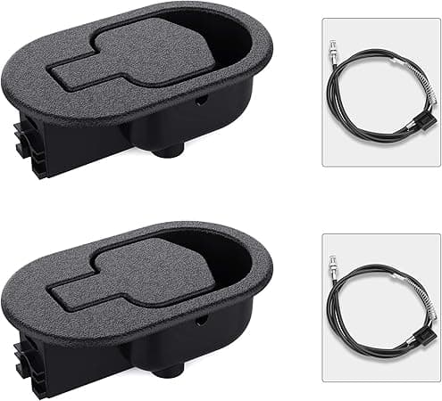 2 Sets Recliner Replacement Parts, Durable Recliner Handle with Cable, Repair Part
