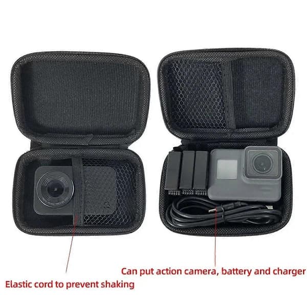 Mini Storage Bag for Hero 12 11 10 9 8 7 6 5 4 3 Action Camera Accessories Storage Bag