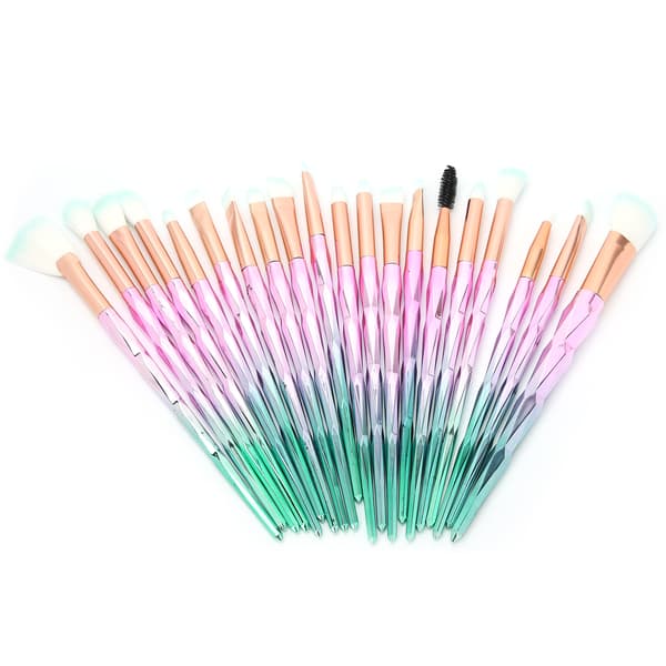 20 Pcs Makeup Brush Set for Face Eyeshadow Blush Powder Brush Set Professional Makeup Tools