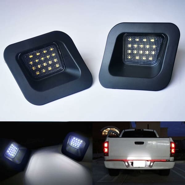Del - Nummerpladelys til Dodge RAM 1500 2500 3500 LED
