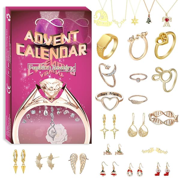 2025 24 nedräkning enhörning blind box barnleksak blind box present födelsedag julklappsförpackning