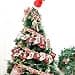 God Jul-bannere, julestrømpeformede bannere i jute
