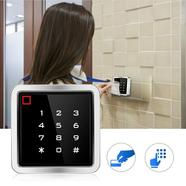 IP65 Waterproof Access Control 125KHZ RFID Card Reader Touch Password Door Opener