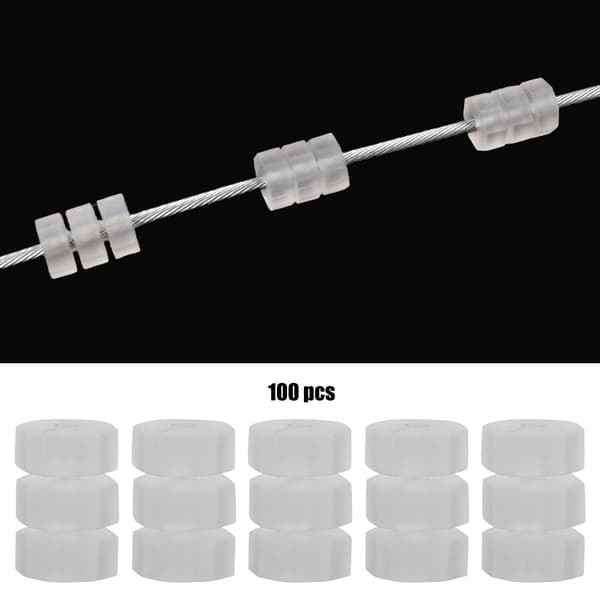 100 Pcs Bicycle Silicone Brake Gear Cable Frame Protector O Ring Donuts Bike Accessories