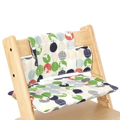 Vaskbar pute for barnestol, tilbehør for barnemat med holder for barnestol kanin rabbit No, rabbit No,