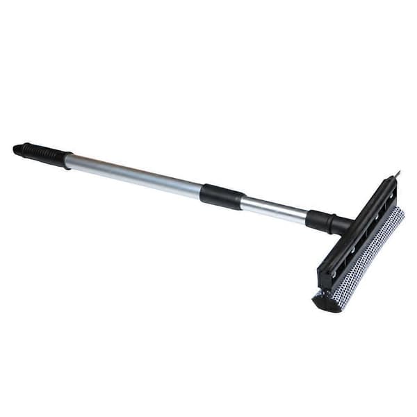 Multifunctional Glass Cleaning Scraper Double-Sided Window Squeegee with Telescopic Handle