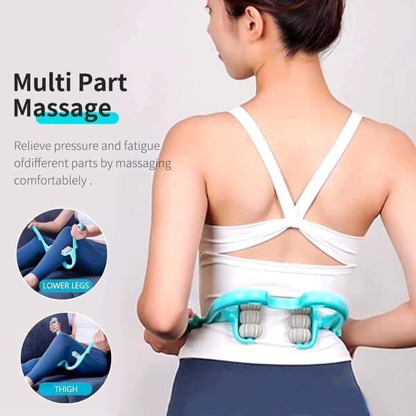 Nackmassager (blå), Nackmassagerulle, Nackrulle, Nacke och
