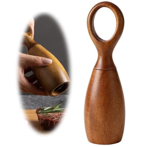 Pepparkvarn - Trä - Manuell - Keramisk Kärna - Justerbar - Samtida Design