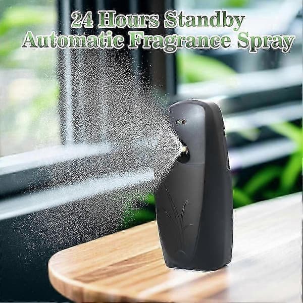 2-pack Adjustable Timer Automatic Air Freshener for Home & Commercial Use (Wall/Stand Mount) [DB]