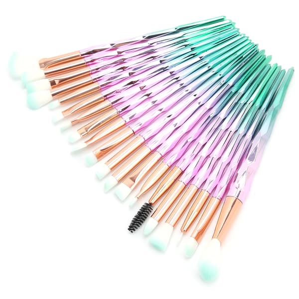 20 Pcs Makeup Brush Set for Face Eyeshadow Blush Powder Brush Set Professional Makeup Tools