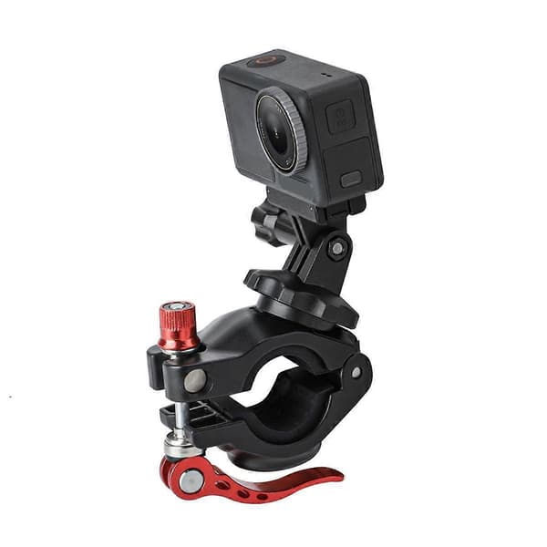 Actionkamera-montering til Action 5 PRO/4/GoPro12 Clip Kamera Bilholder Cykelstativ til Action 5 PRO