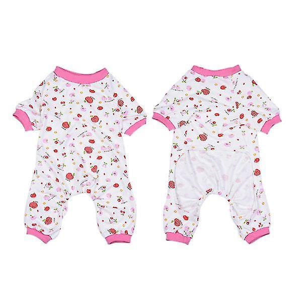 Hundkläder Hund Onesie Pyjamas Hund Overall Hund Vinter Overall