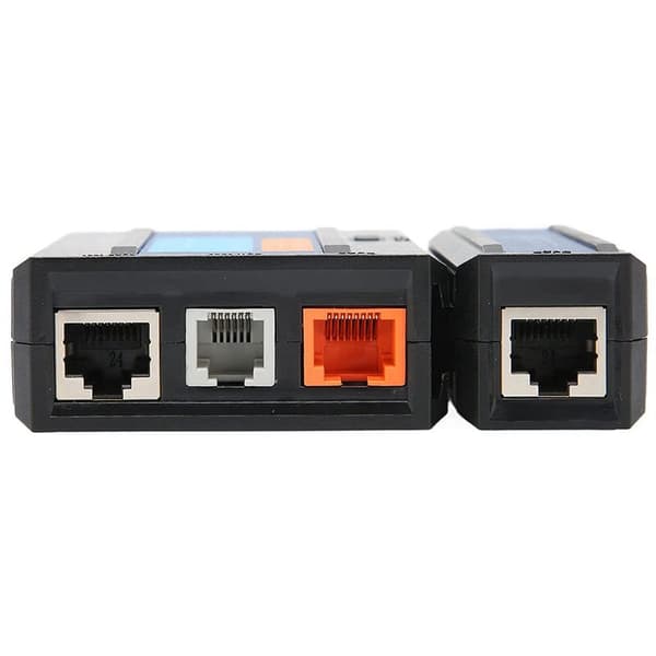RJ45 Network Cable Tester, LED Status Display Remote Detection RJ45 Cable Tester for CAT8