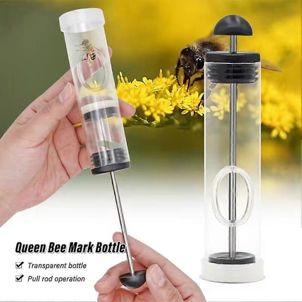 Queen Bee Marking Bottle Bee Queen Catch Cage Catch - Non-Catcher Beekeeping Marked Beekeeping Tool