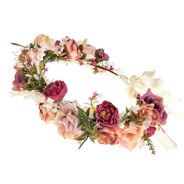 Brudehårkranser Blomsterhårbånd Krone Bryllupskrans Hodebånd Hodeplagg