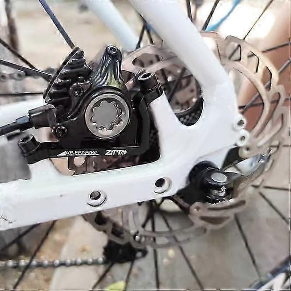 ZTTO Adapter i Aluminiumslegering til Post Mount til Flat Mount Skivebremse til Landevejs- og Mountainbikes - 180mm