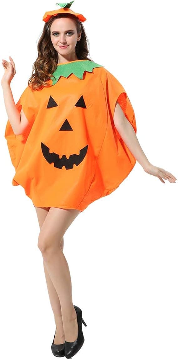 3st Halloween Kvinnor Pumpadräkt Pumpa Cosplay Festkläder_yux