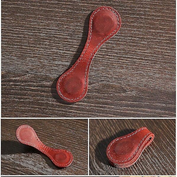 Magnetic Leather Bookmark, Personalized Leather Bookmark, Magnetic Bookmarks, Handmade, Reader Gift, Gift for Him, Gift for Her 6 pcs 6pcs