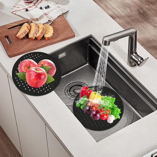 1 stk silikonvaskmatte - vaskematte - vaskematte - vaskematter - benkeplate gummivask