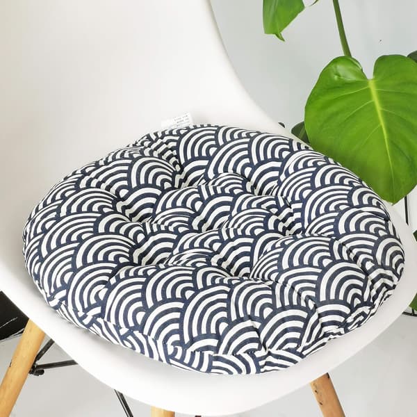 Bohemian Soft Round Chair Cushion Garden Patio Home Kitchen Office Seat Pad Cloud Diameter 16\", Cloud