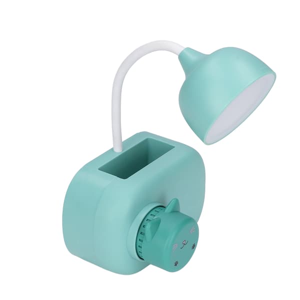 Table Lamp Flexible Hose Foldable Portable Stylish Lovely Lighting Tool for Dorms Office E39 Kitten Blue