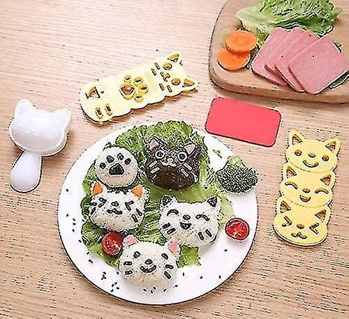 Onigiri-form, Bento-bokstilbehør Bento-bokser for barn Lunsjer Dekor Lunsjboks