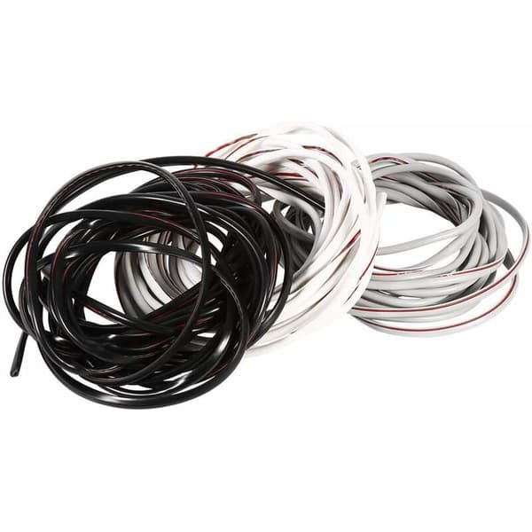 Rubber Car Door Edge Protector, Door Seal, Sealing Protection Strip 5M U-shaped Anti-scratch Edge Trim (Black)
