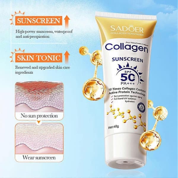 SADOER SPF 50+ Collagen Sunscreen