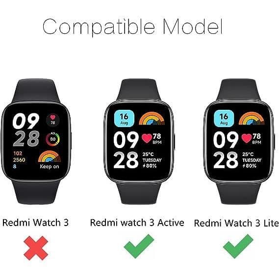 Silikonebånd til Xiaomi Redmi Watch 3 Active, udskifteligt åndbart bånd til Redmi Watch 3 Active, rød, hvid[DB]