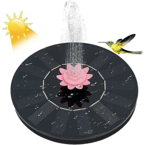 Solar Fountain Upgraded Solar Fountain Water Pump Freestanding Floating Solar