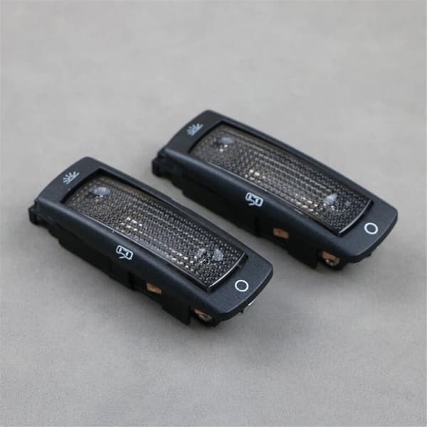 3B0947291 Sort 2 stk. bageste læselampe kortlampe til Golf 1998-2005 Superb 3B0947291B