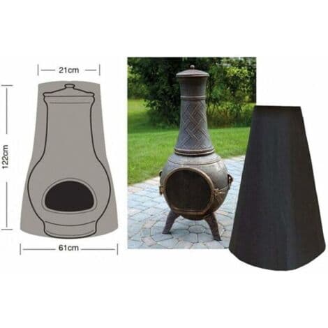 Protective Cover for Outdoor Fire Pit - Dustproof - Weather Resistant.[DB] Yellow / Silver Yellow / Silver