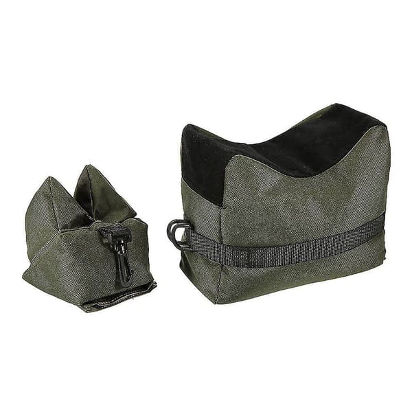 Udendørs jagtskydestøtte sandpose mål foran bageste pude skydebane stativ armygrøn armygrøn Army Green