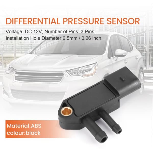 DPF Eksosstrykksensor 059906051C 076906051B 0281006082 0281006083 Passer til -, Seat, Golf VI