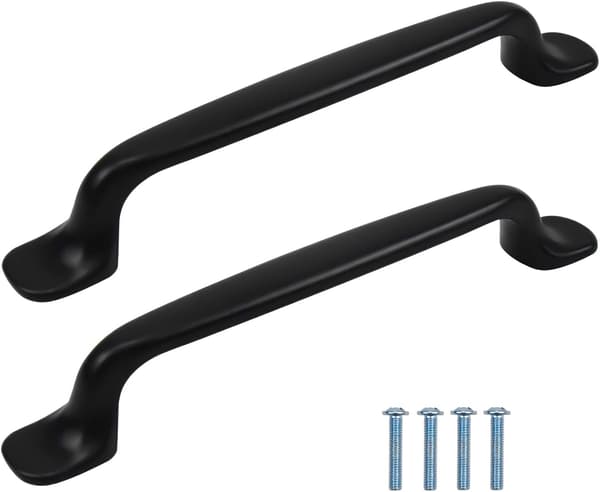 2 Thick Cabinet Handles, Drawer Handles, Kitchen Doors, Kitchen C